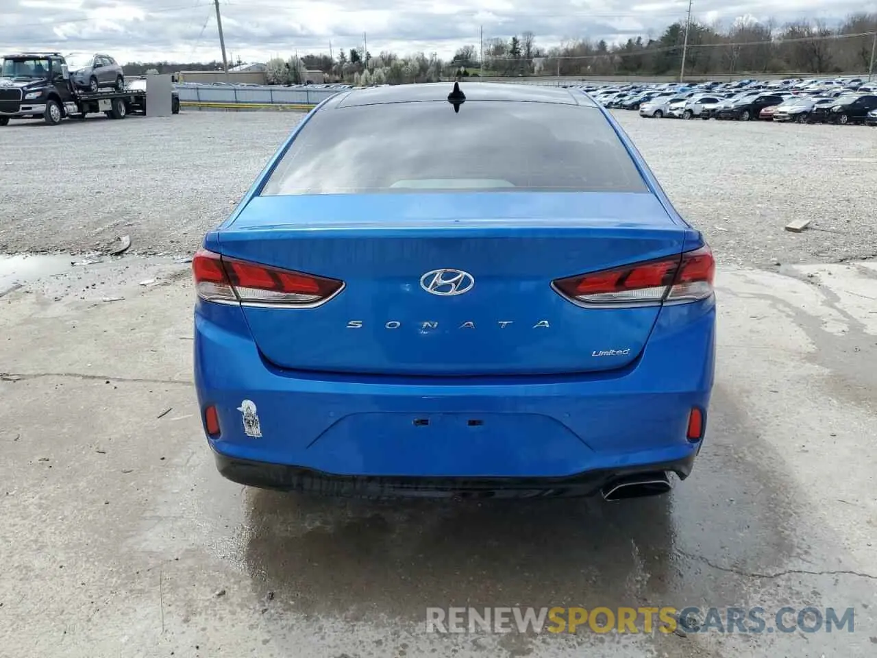 6 Photograph of a damaged car 5NPE34AF6KH755473 HYUNDAI SONATA 2019