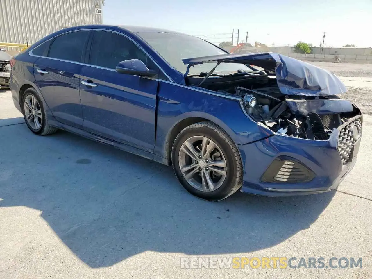4 Photograph of a damaged car 5NPE34AF6KH764142 HYUNDAI SONATA 2019