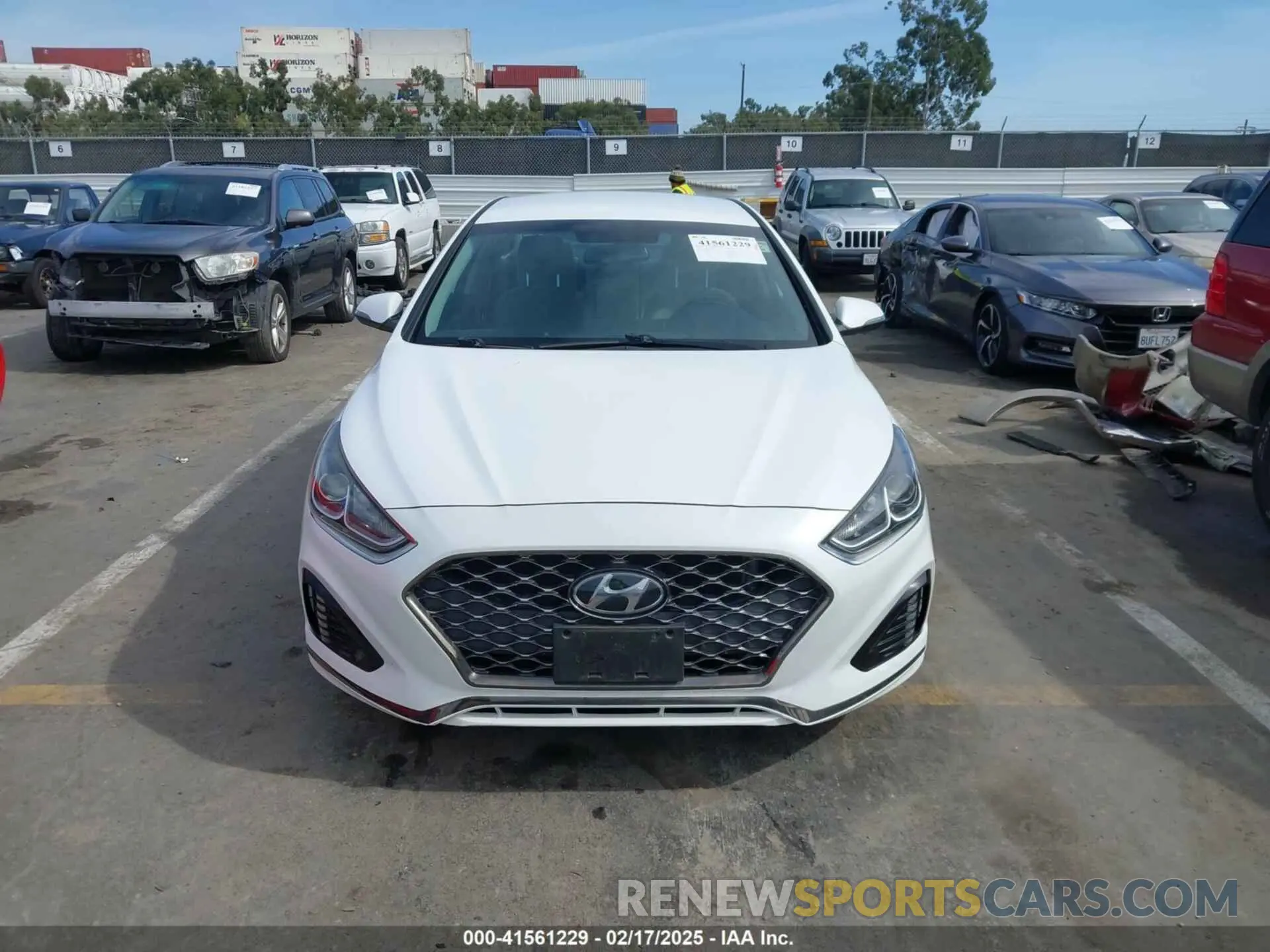12 Photograph of a damaged car 5NPE34AF6KH786609 HYUNDAI SONATA 2019