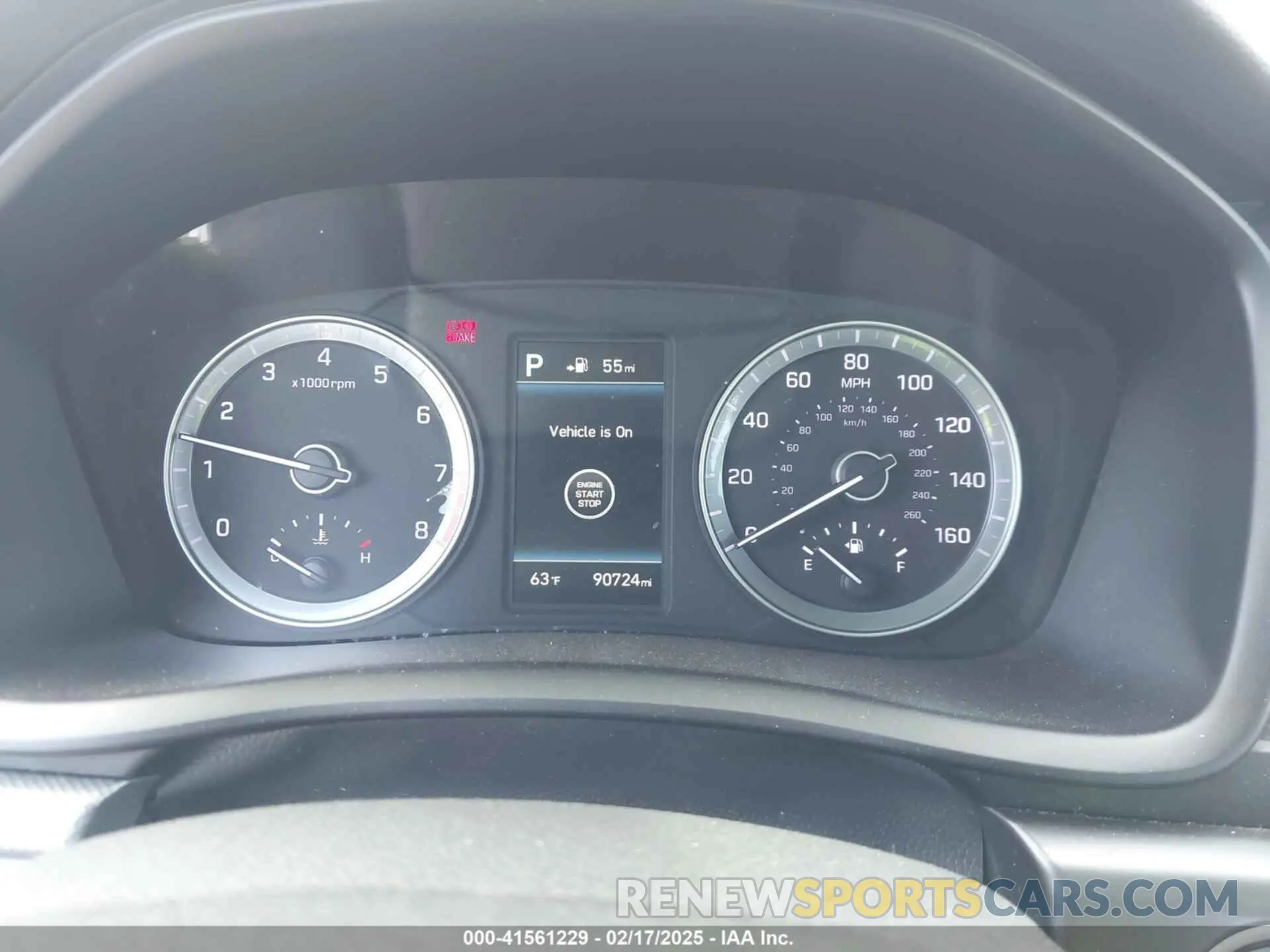 7 Photograph of a damaged car 5NPE34AF6KH786609 HYUNDAI SONATA 2019
