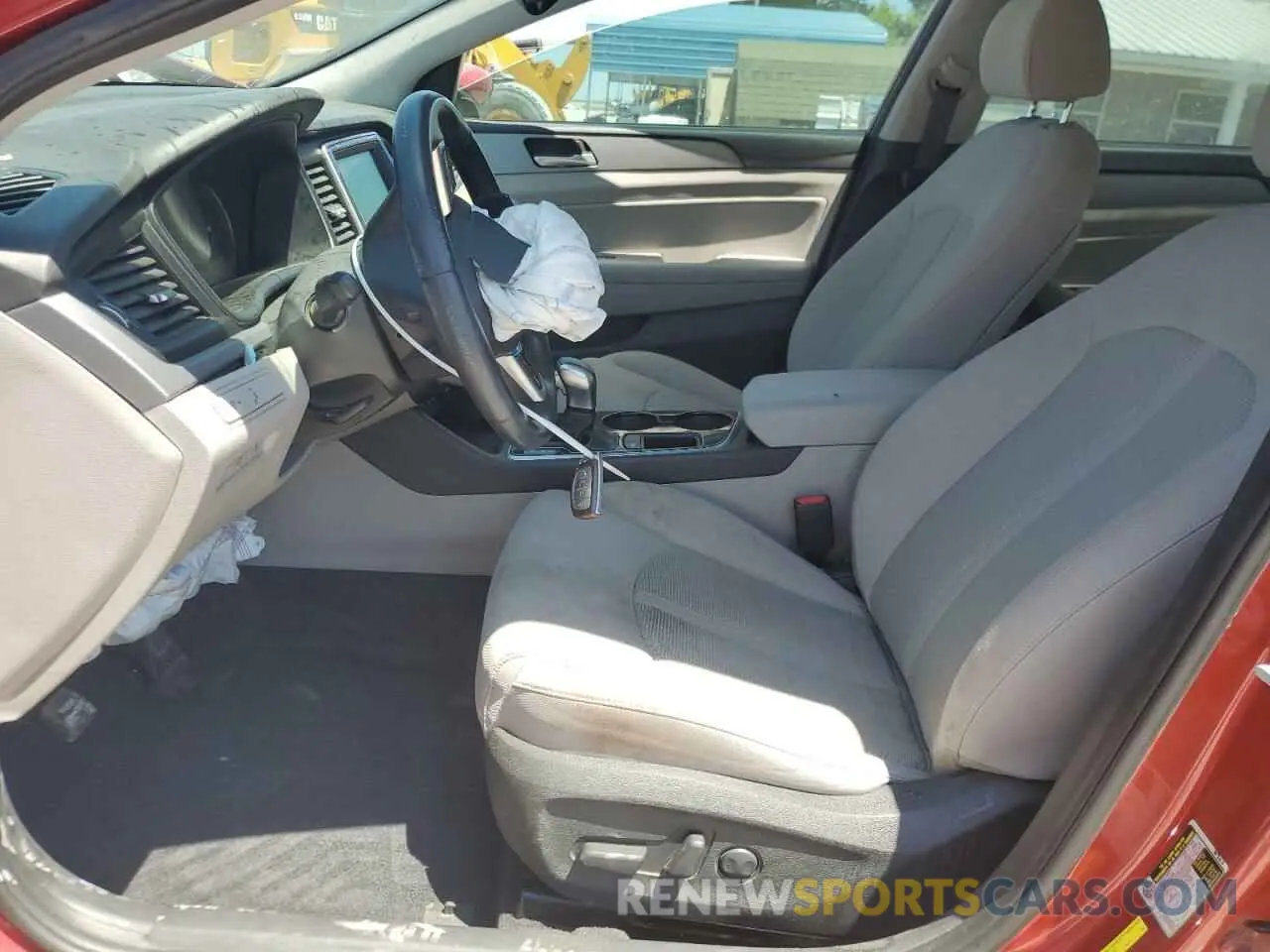 7 Photograph of a damaged car 5NPE34AF6KH789865 HYUNDAI SONATA 2019