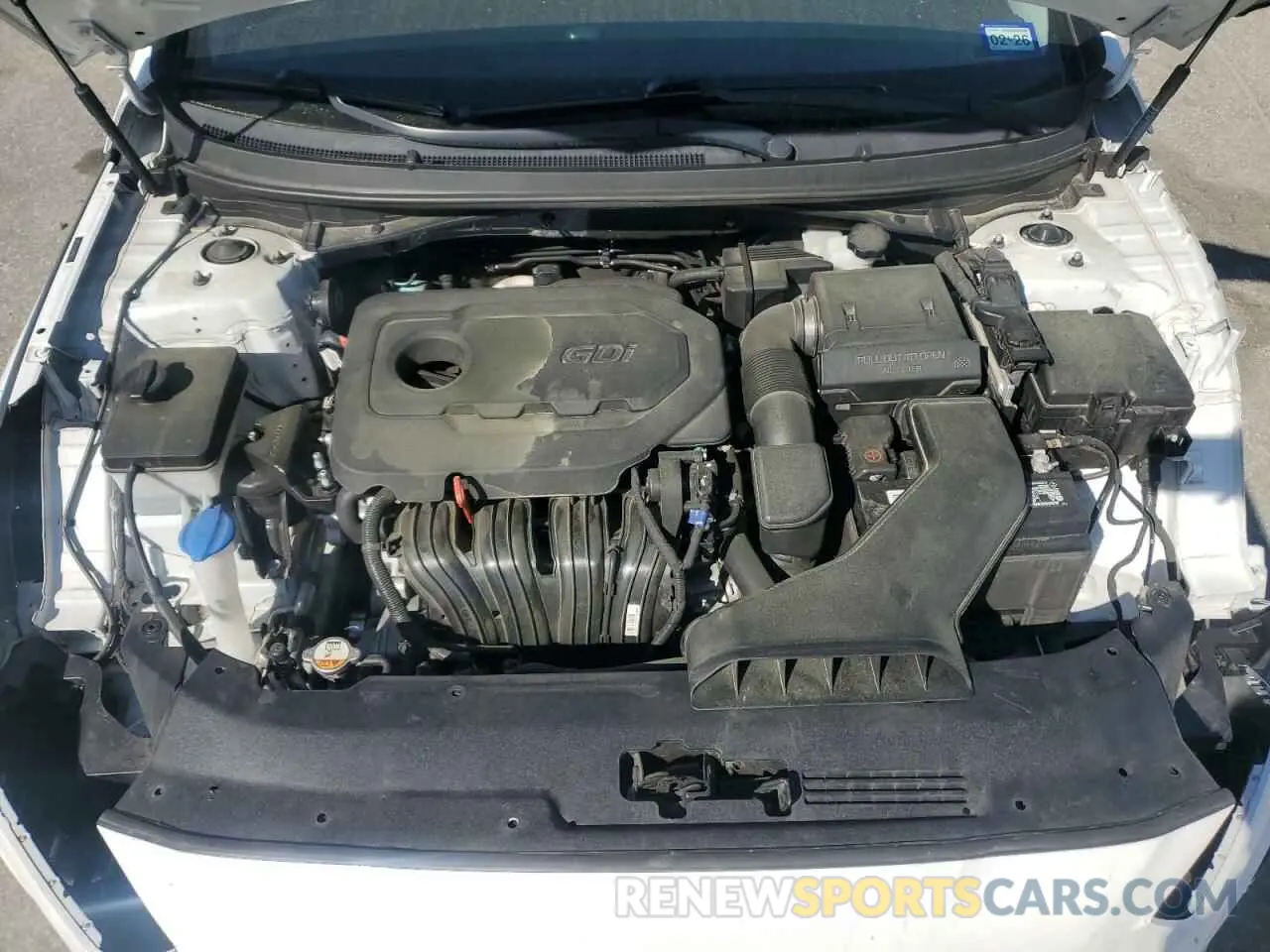 11 Photograph of a damaged car 5NPE34AF7KH748273 HYUNDAI SONATA 2019