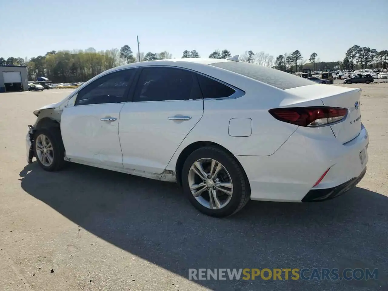 2 Photograph of a damaged car 5NPE34AF7KH748273 HYUNDAI SONATA 2019