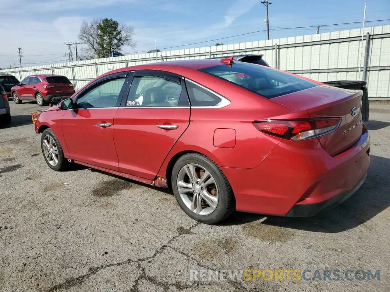 2 Photograph of a damaged car 5NPE34AF7KH750539 HYUNDAI SONATA 2019