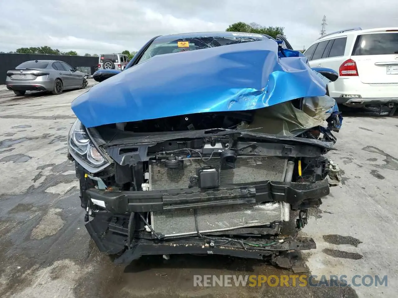 5 Photograph of a damaged car 5NPE34AF7KH768488 HYUNDAI SONATA 2019