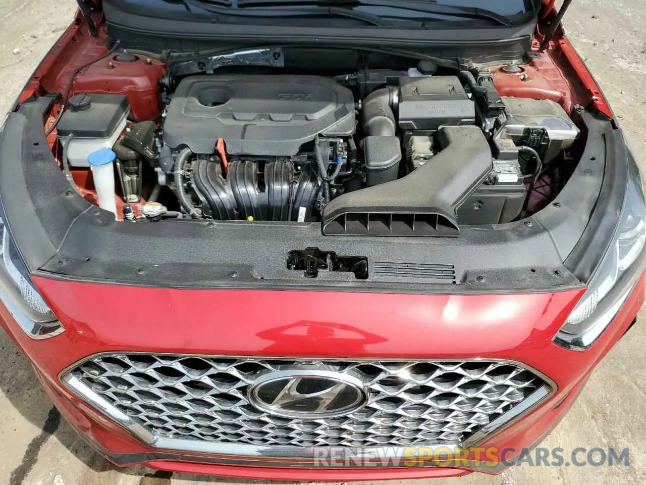 11 Photograph of a damaged car 5NPE34AF7KH792550 HYUNDAI SONATA 2019