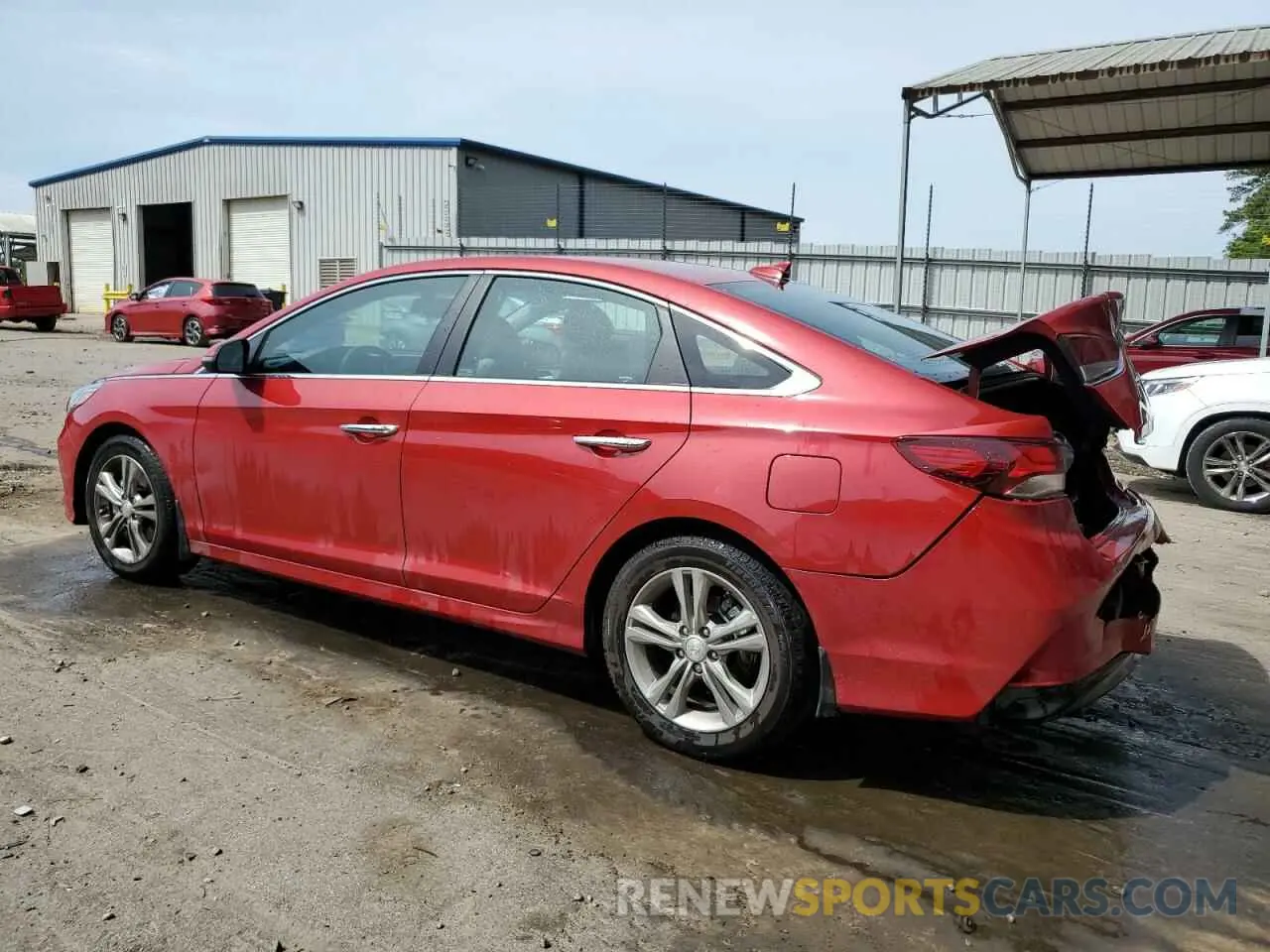 2 Photograph of a damaged car 5NPE34AF7KH792550 HYUNDAI SONATA 2019