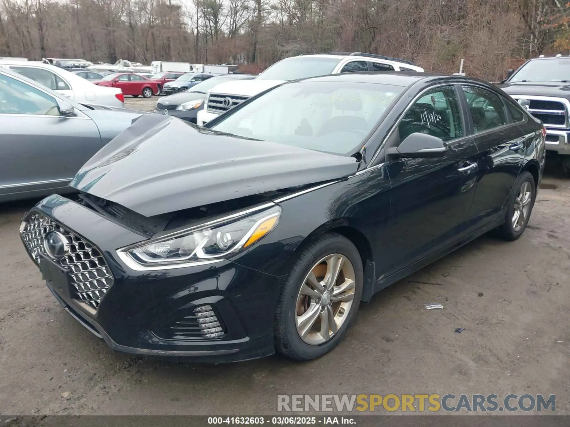 2 Photograph of a damaged car 5NPE34AF7KH799840 HYUNDAI SONATA 2019