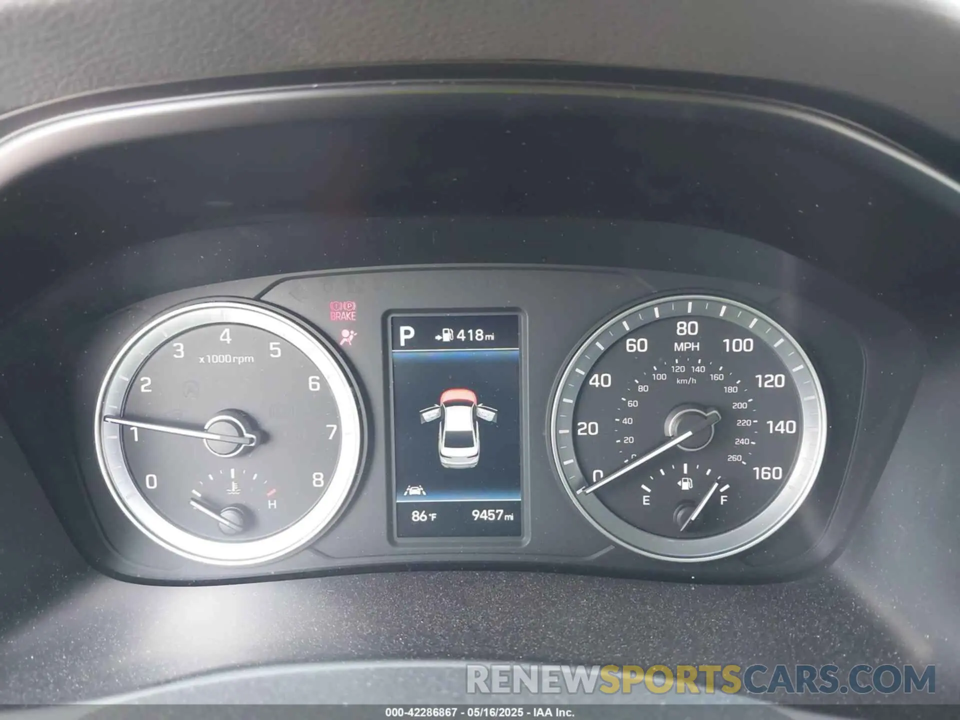 7 Photograph of a damaged car 5NPE34AF8KH732910 HYUNDAI SONATA 2019
