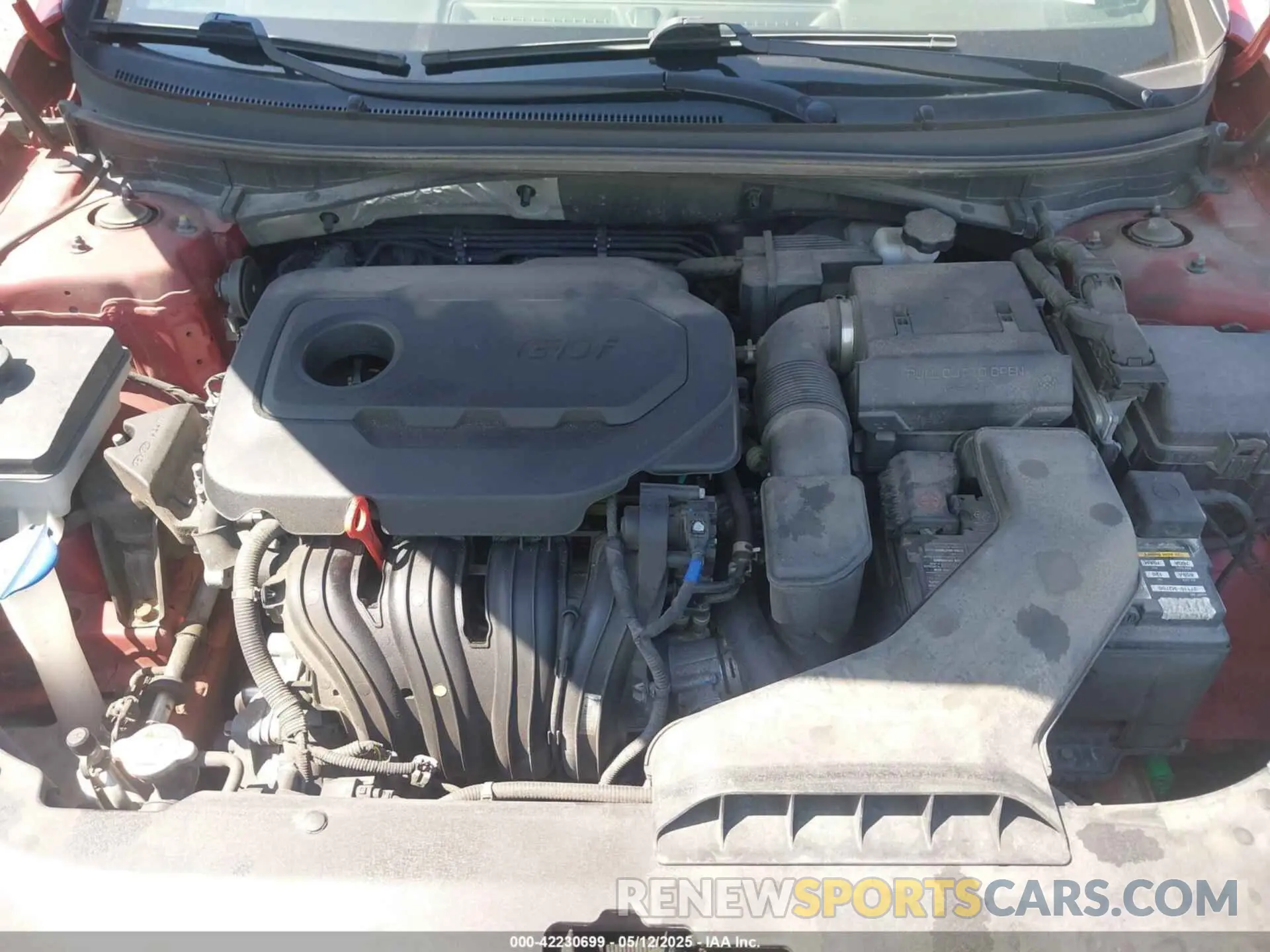 10 Photograph of a damaged car 5NPE34AF8KH733278 HYUNDAI SONATA 2019