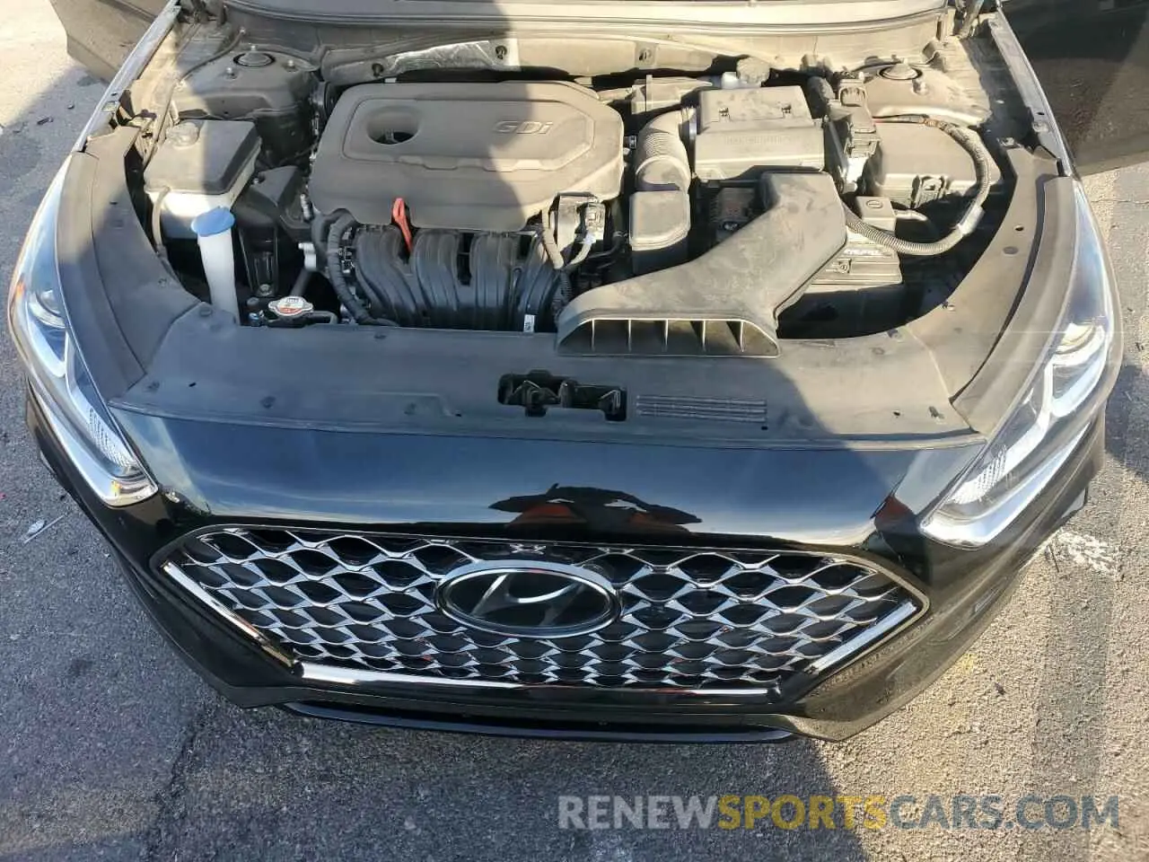 11 Photograph of a damaged car 5NPE34AF8KH746273 HYUNDAI SONATA 2019