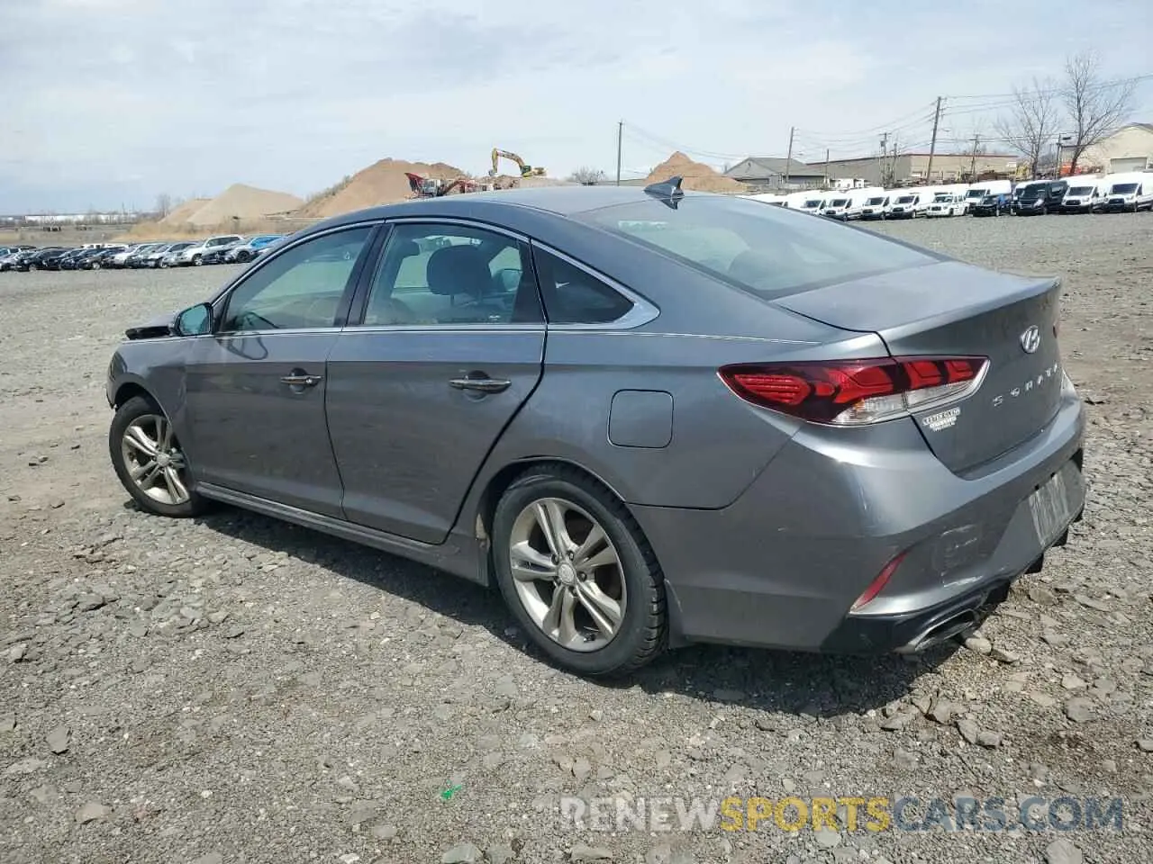 2 Photograph of a damaged car 5NPE34AF8KH758858 HYUNDAI SONATA 2019