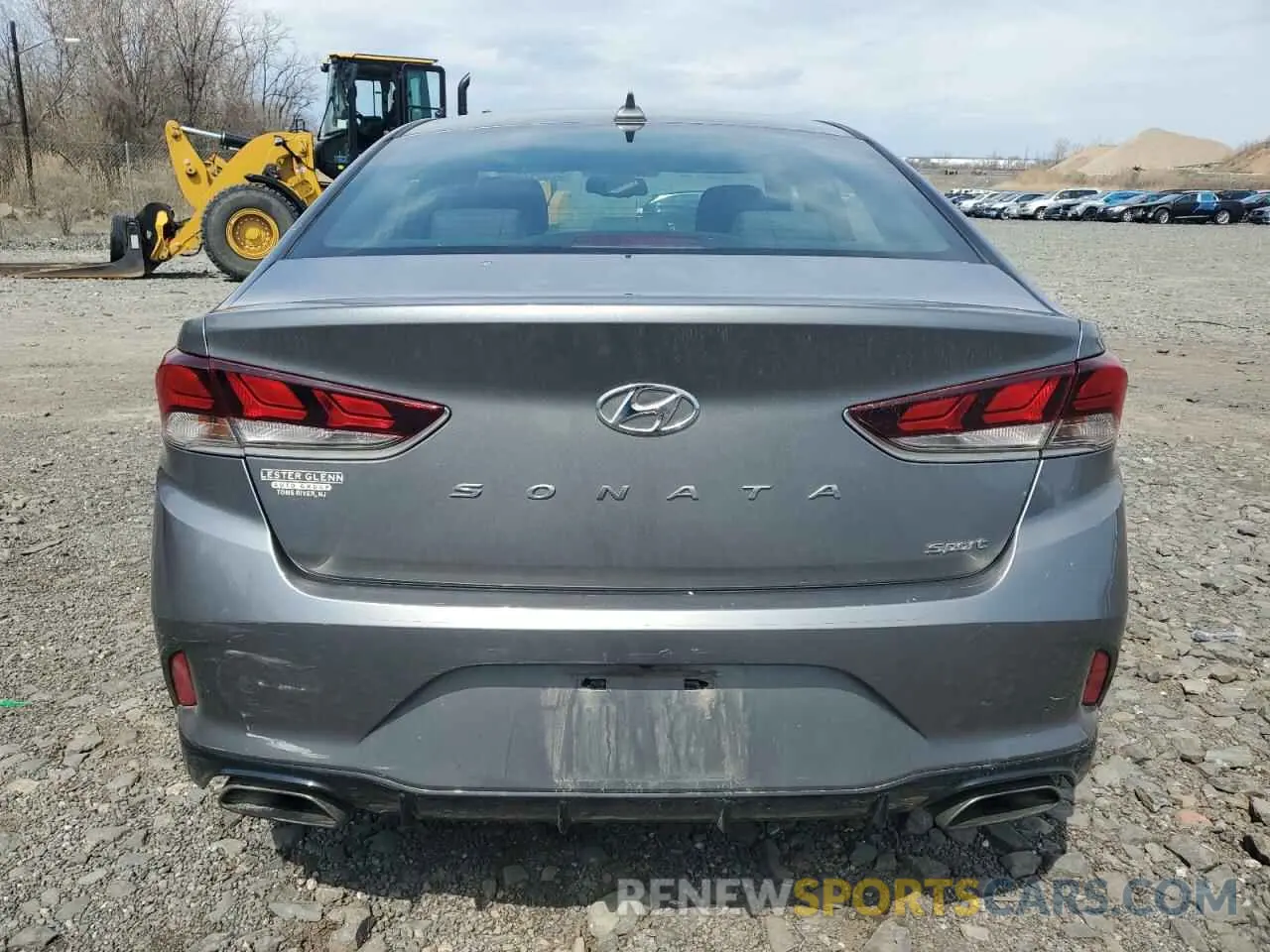 6 Photograph of a damaged car 5NPE34AF8KH758858 HYUNDAI SONATA 2019
