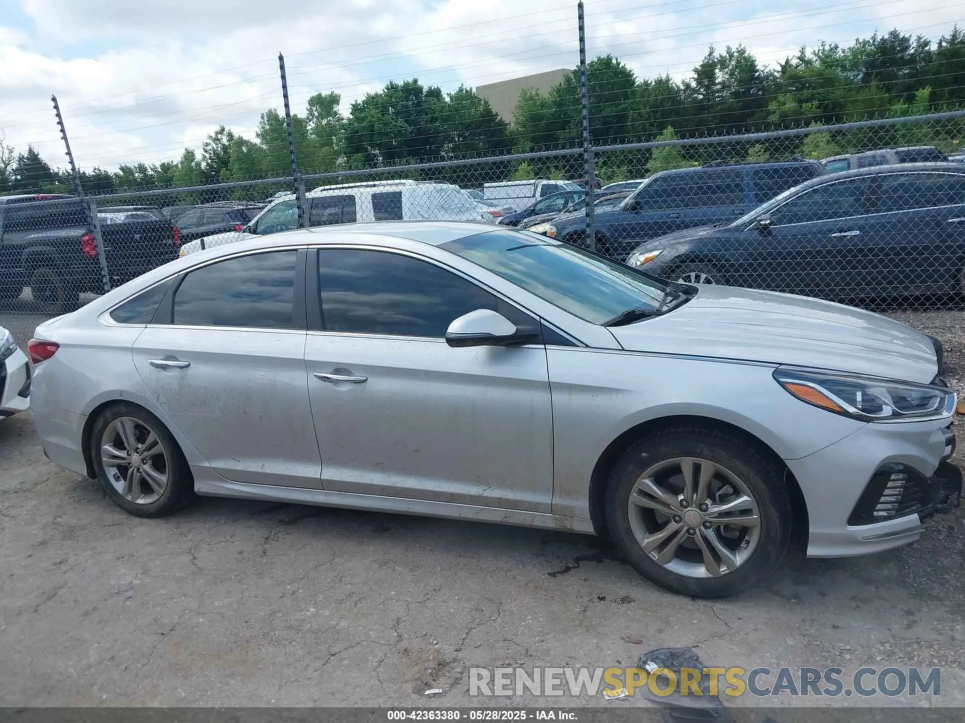 14 Photograph of a damaged car 5NPE34AF8KH762604 HYUNDAI SONATA 2019