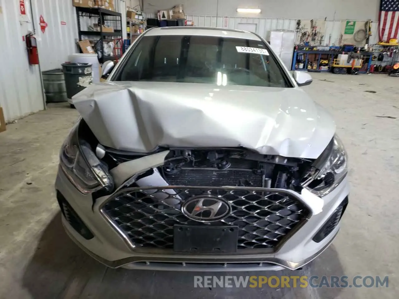 5 Photograph of a damaged car 5NPE34AF8KH763137 HYUNDAI SONATA 2019