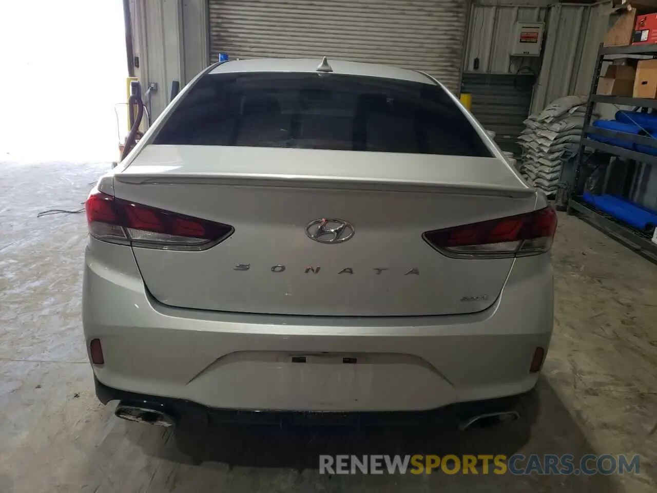 6 Photograph of a damaged car 5NPE34AF8KH763137 HYUNDAI SONATA 2019