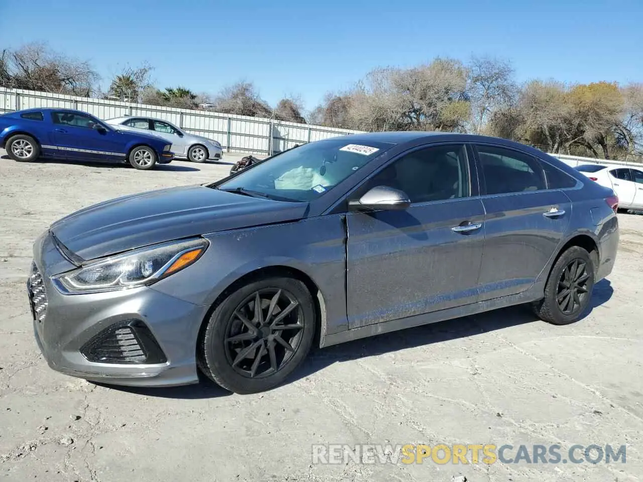1 Photograph of a damaged car 5NPE34AF8KH794260 HYUNDAI SONATA 2019