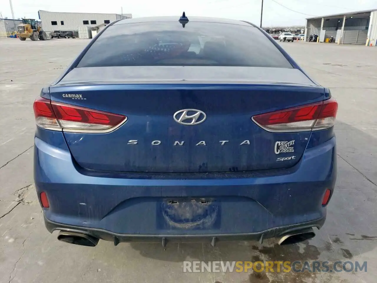 6 Photograph of a damaged car 5NPE34AF8KH796431 HYUNDAI SONATA 2019