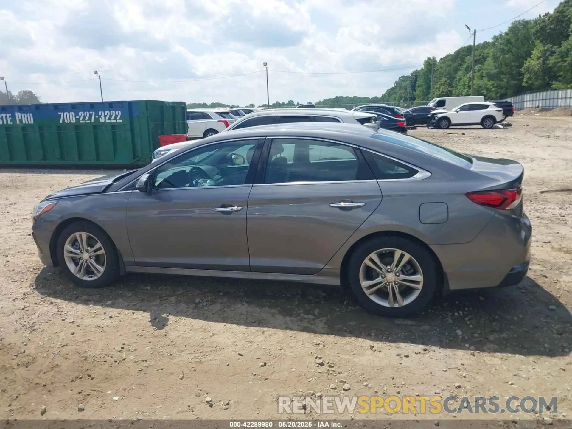 14 Photograph of a damaged car 5NPE34AF8KH798664 HYUNDAI SONATA 2019