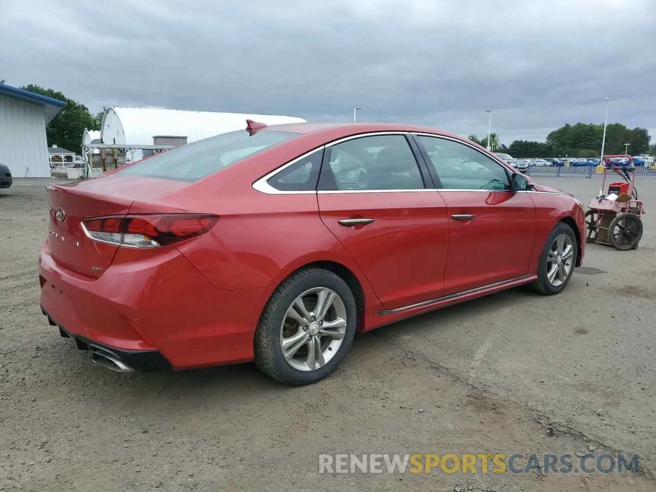 3 Photograph of a damaged car 5NPE34AF8KH821537 HYUNDAI SONATA 2019