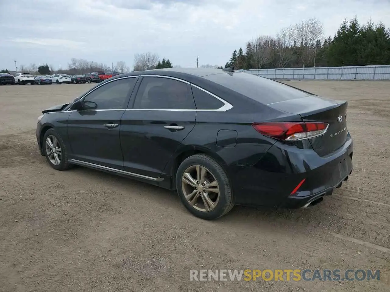 2 Photograph of a damaged car 5NPE34AF9KH748131 HYUNDAI SONATA 2019