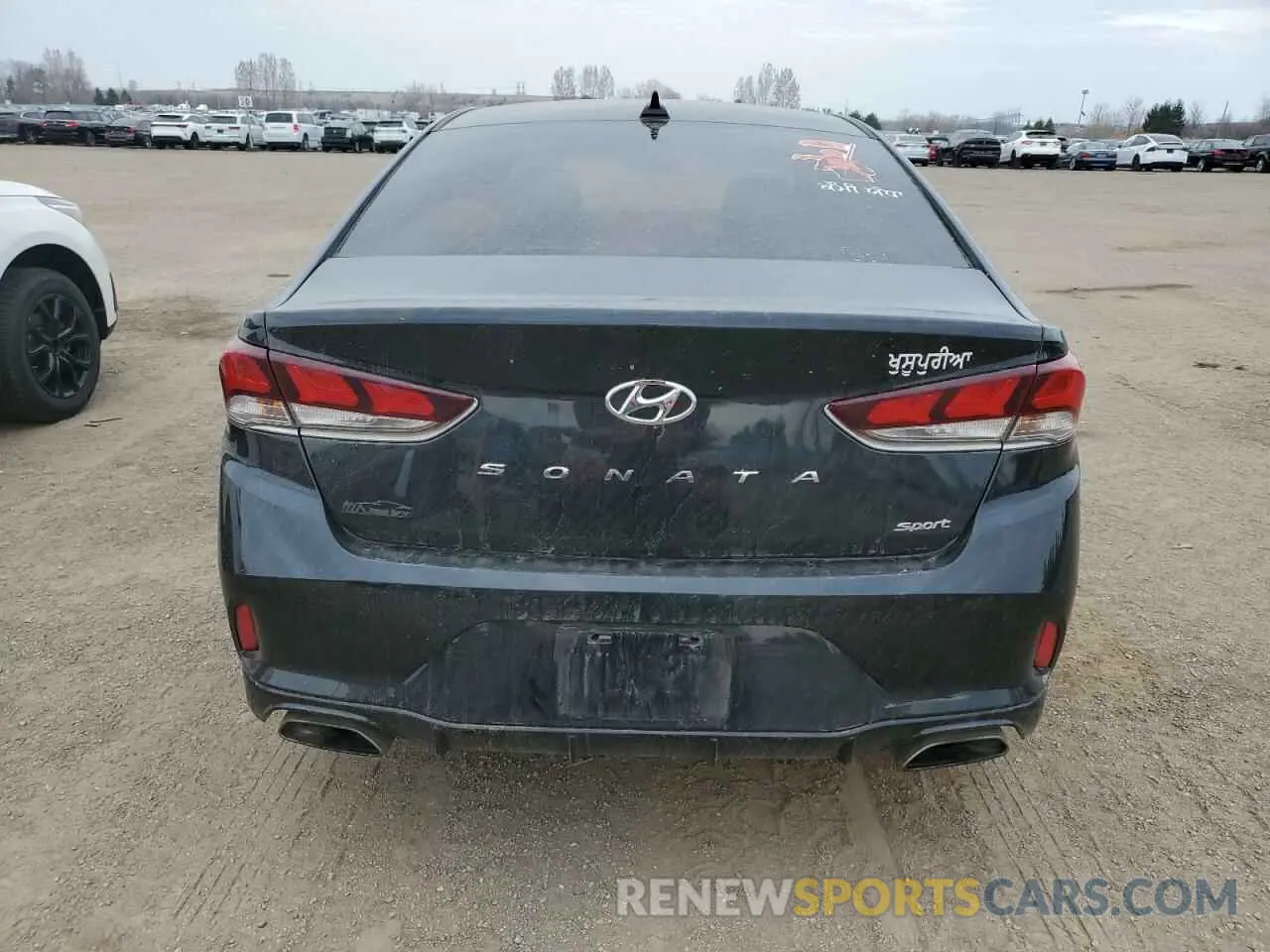 6 Photograph of a damaged car 5NPE34AF9KH748131 HYUNDAI SONATA 2019