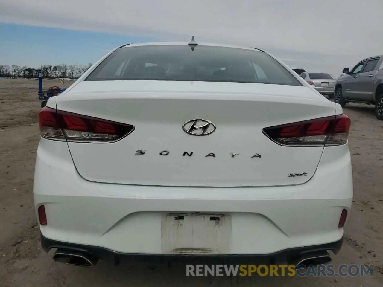 6 Photograph of a damaged car 5NPE34AF9KH758190 HYUNDAI SONATA 2019