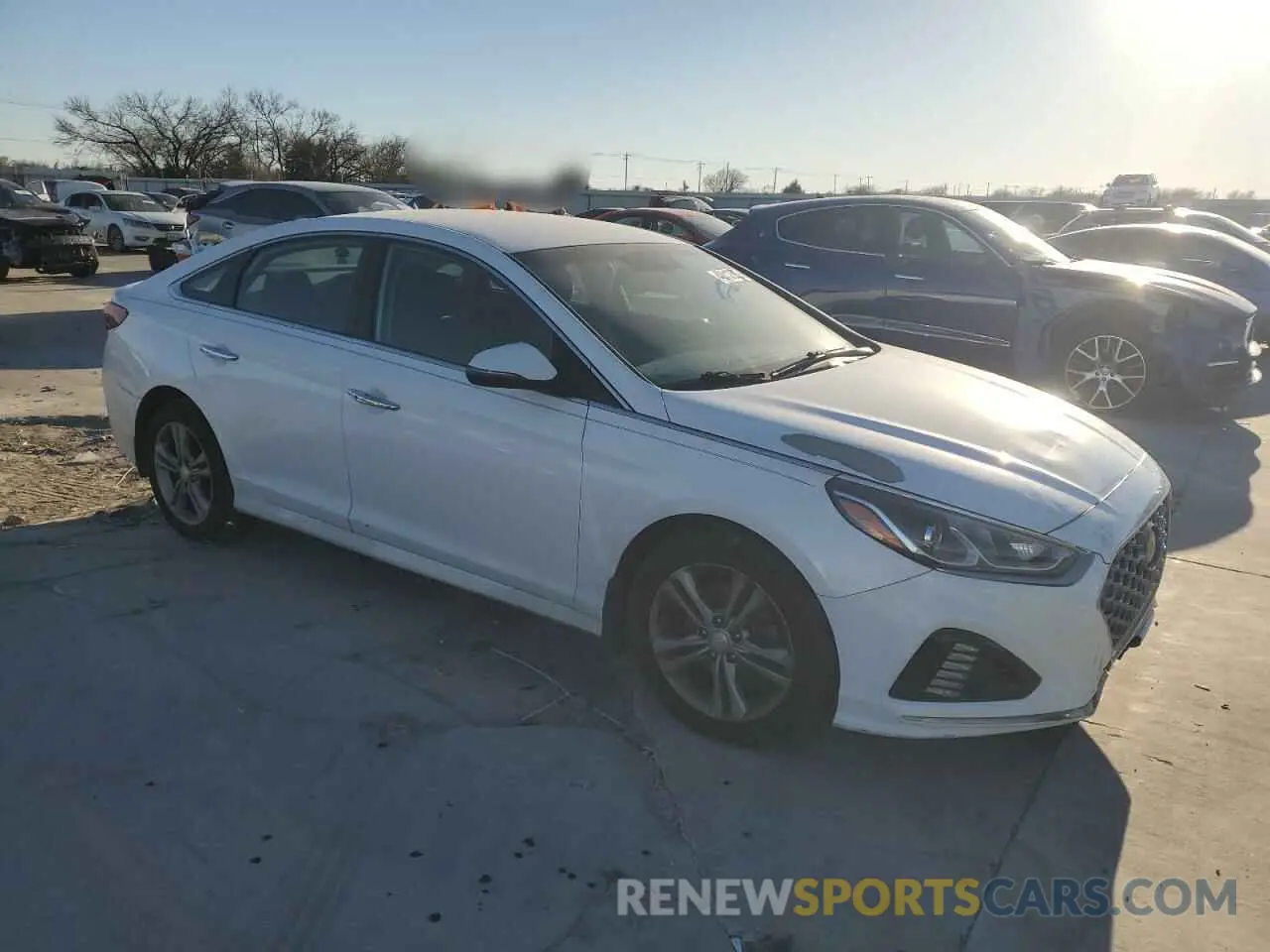 4 Photograph of a damaged car 5NPE34AF9KH770971 HYUNDAI SONATA 2019