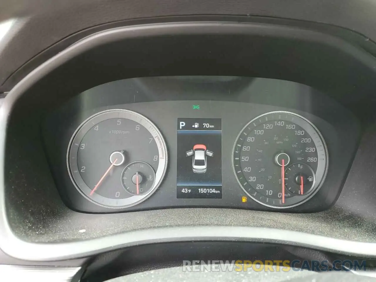 9 Photograph of a damaged car 5NPE34AF9KH785065 HYUNDAI SONATA 2019