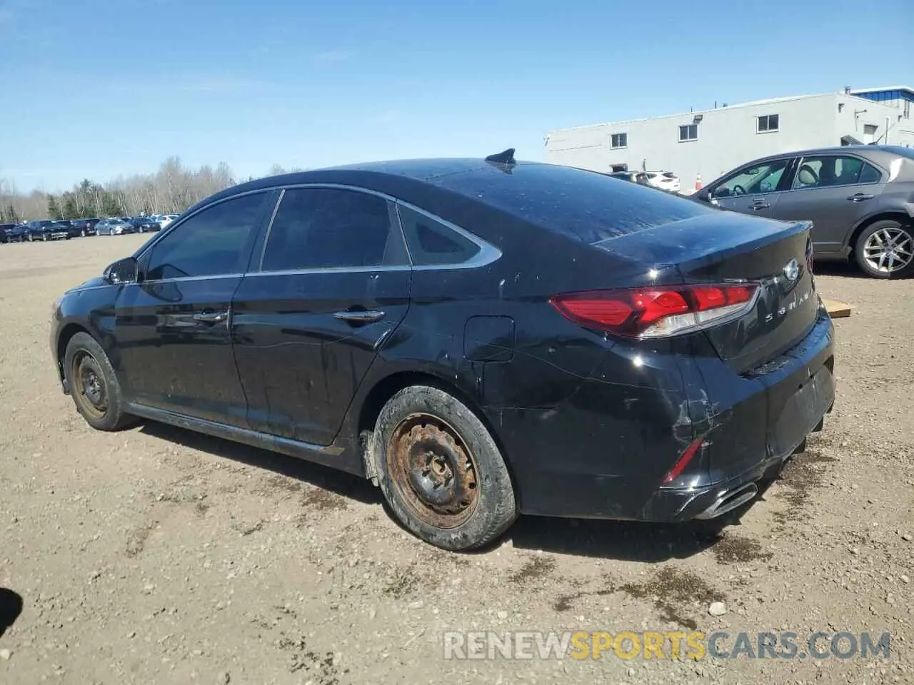 2 Photograph of a damaged car 5NPE34AF9KH785907 HYUNDAI SONATA 2019