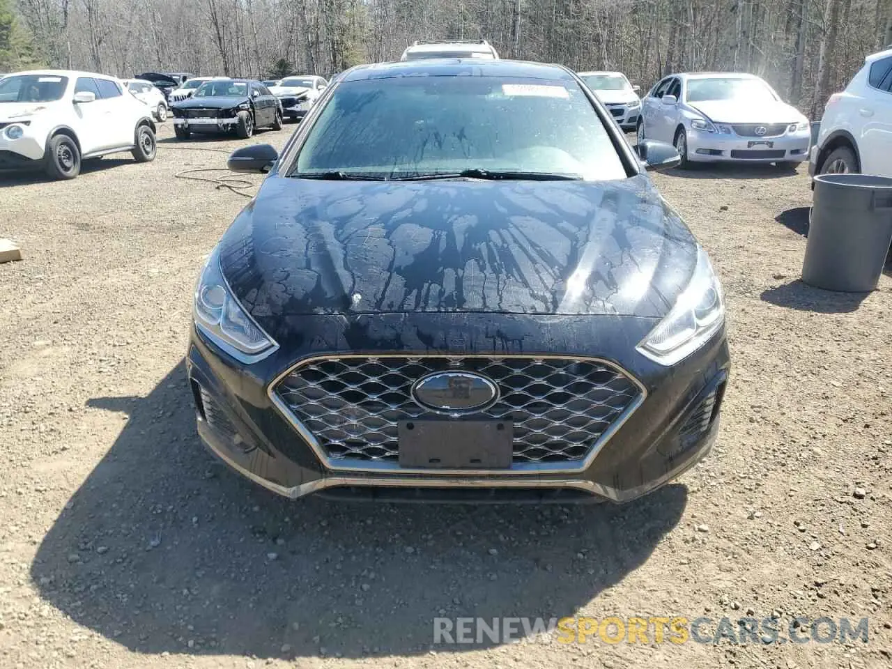 5 Photograph of a damaged car 5NPE34AF9KH785907 HYUNDAI SONATA 2019