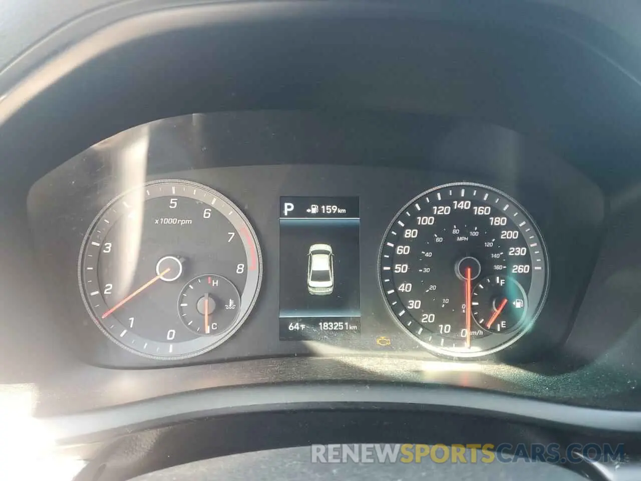 9 Photograph of a damaged car 5NPE34AF9KH785907 HYUNDAI SONATA 2019
