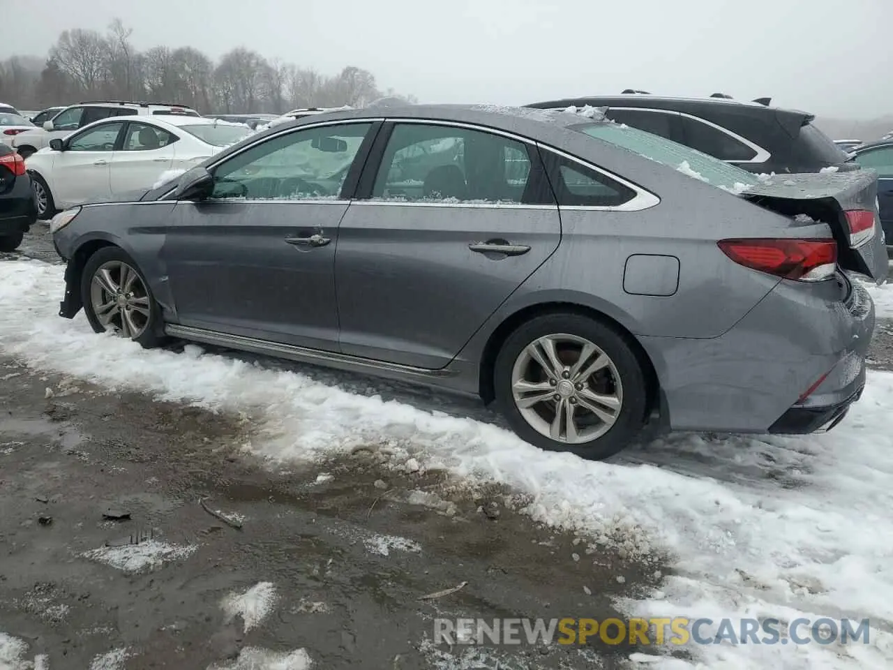 2 Photograph of a damaged car 5NPE34AF9KH814791 HYUNDAI SONATA 2019