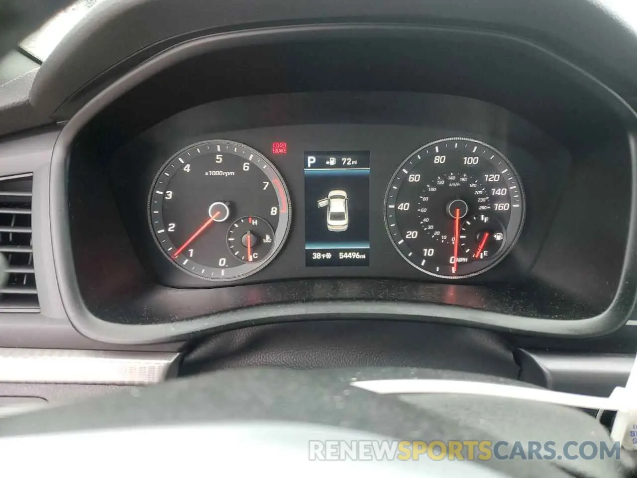 9 Photograph of a damaged car 5NPE34AF9KH814791 HYUNDAI SONATA 2019