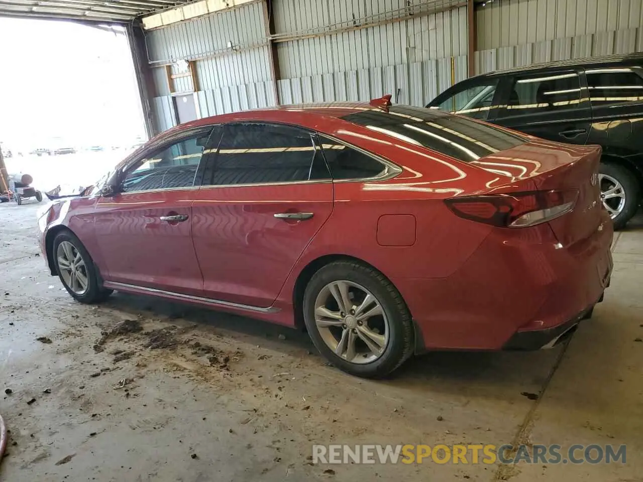 2 Photograph of a damaged car 5NPE34AF9KH821708 HYUNDAI SONATA 2019