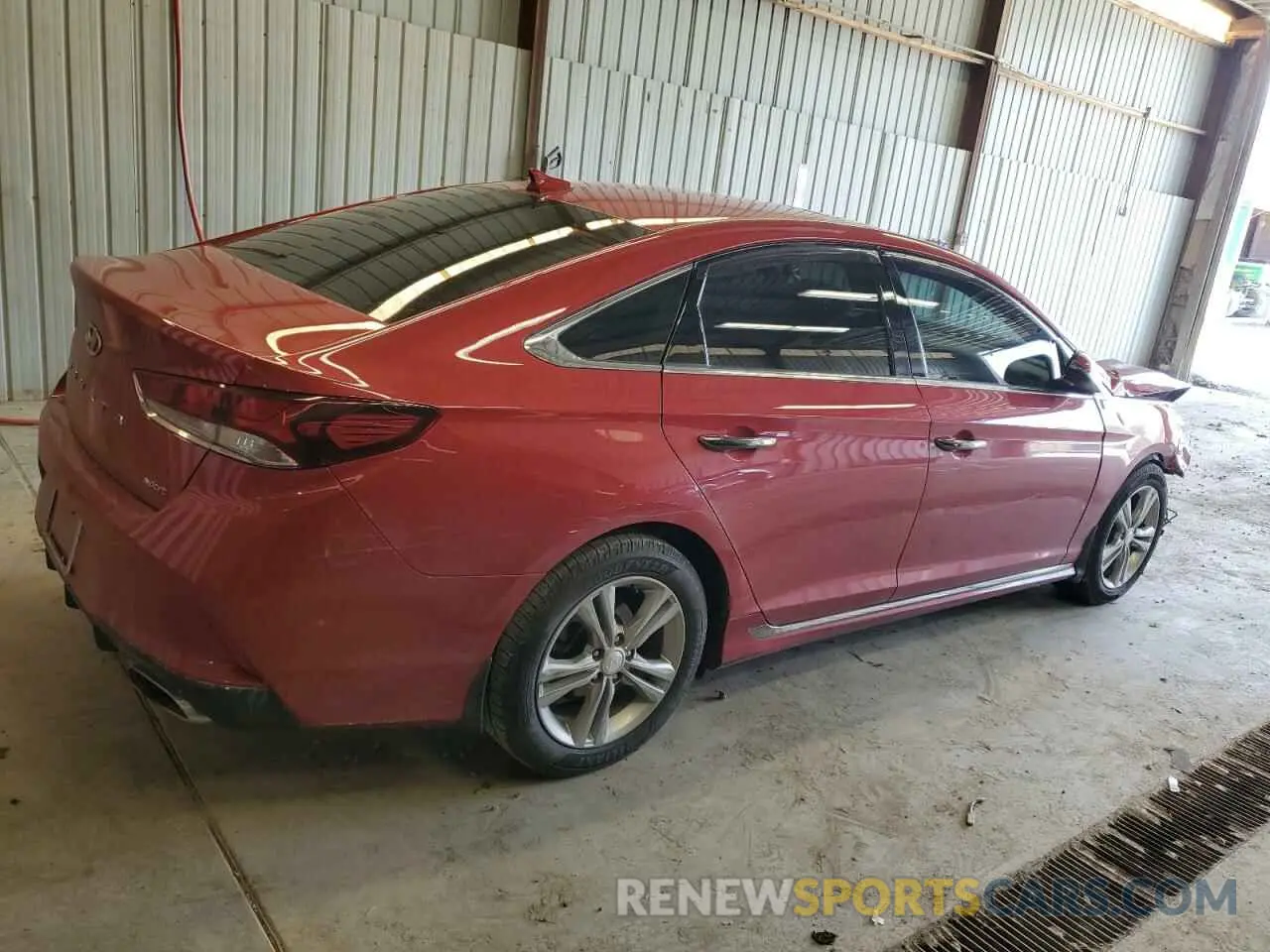 3 Photograph of a damaged car 5NPE34AF9KH821708 HYUNDAI SONATA 2019
