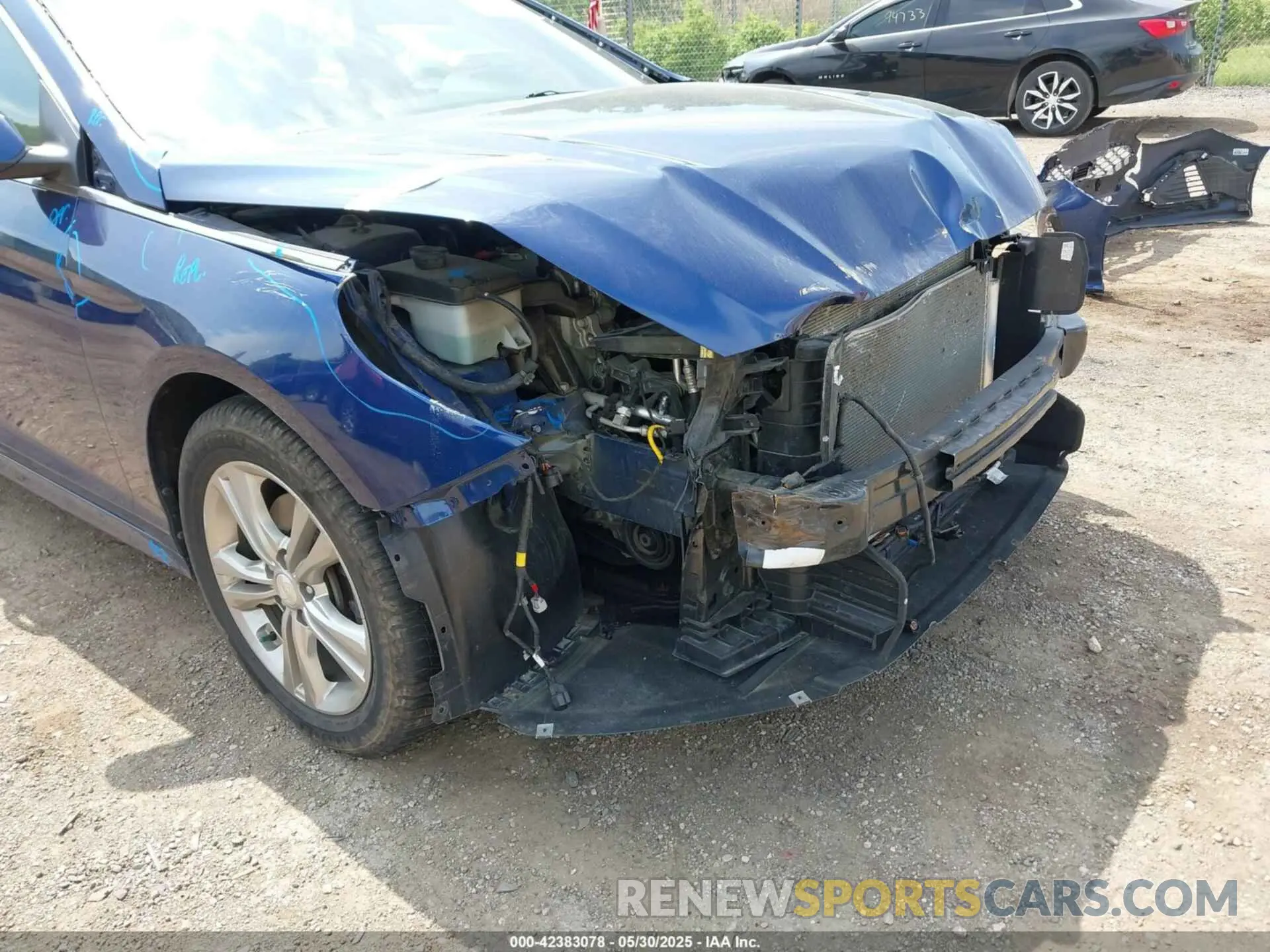19 Photograph of a damaged car 5NPE34AFXKH761843 HYUNDAI SONATA 2019