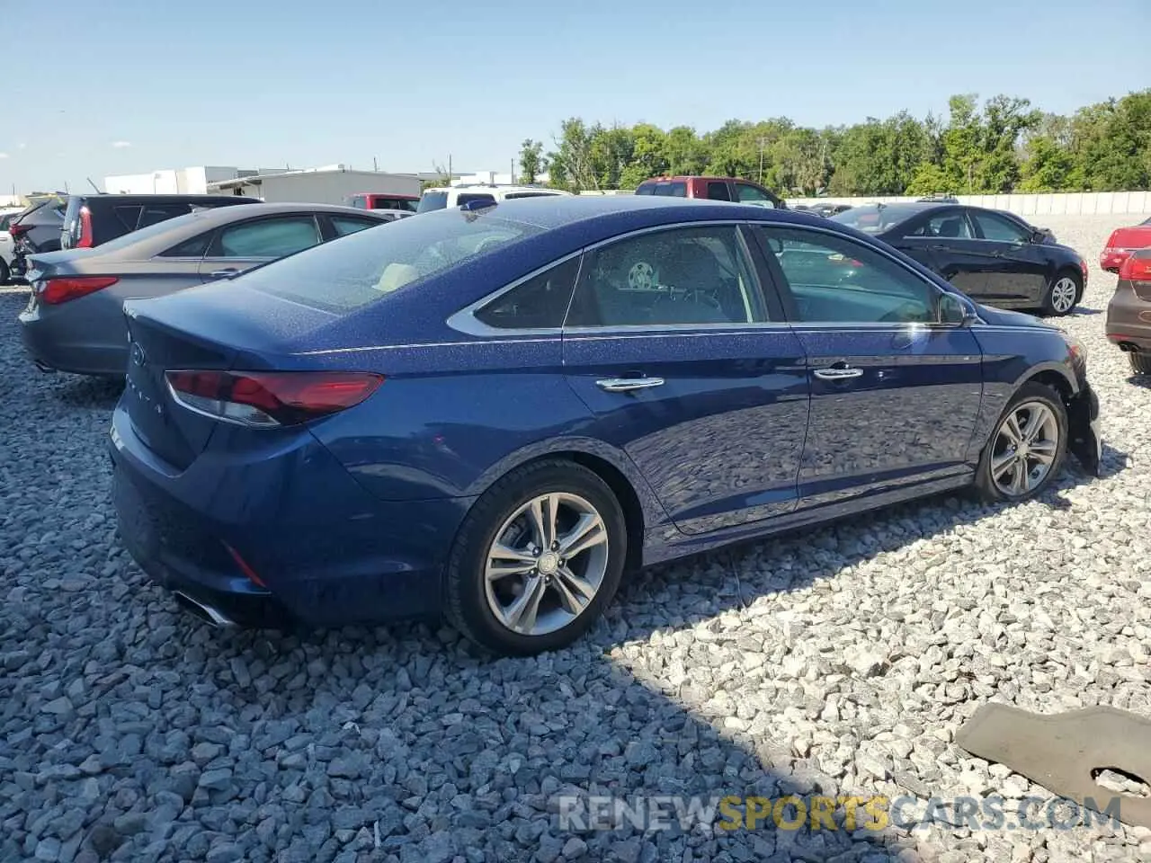 3 Photograph of a damaged car 5NPE34AFXKH766492 HYUNDAI SONATA 2019