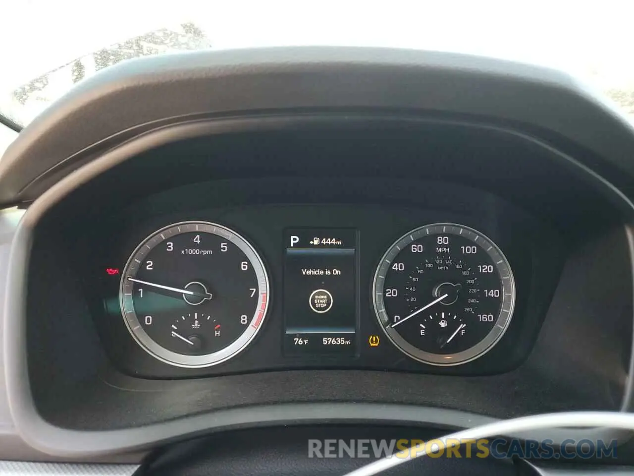 9 Photograph of a damaged car 5NPE34AFXKH766492 HYUNDAI SONATA 2019