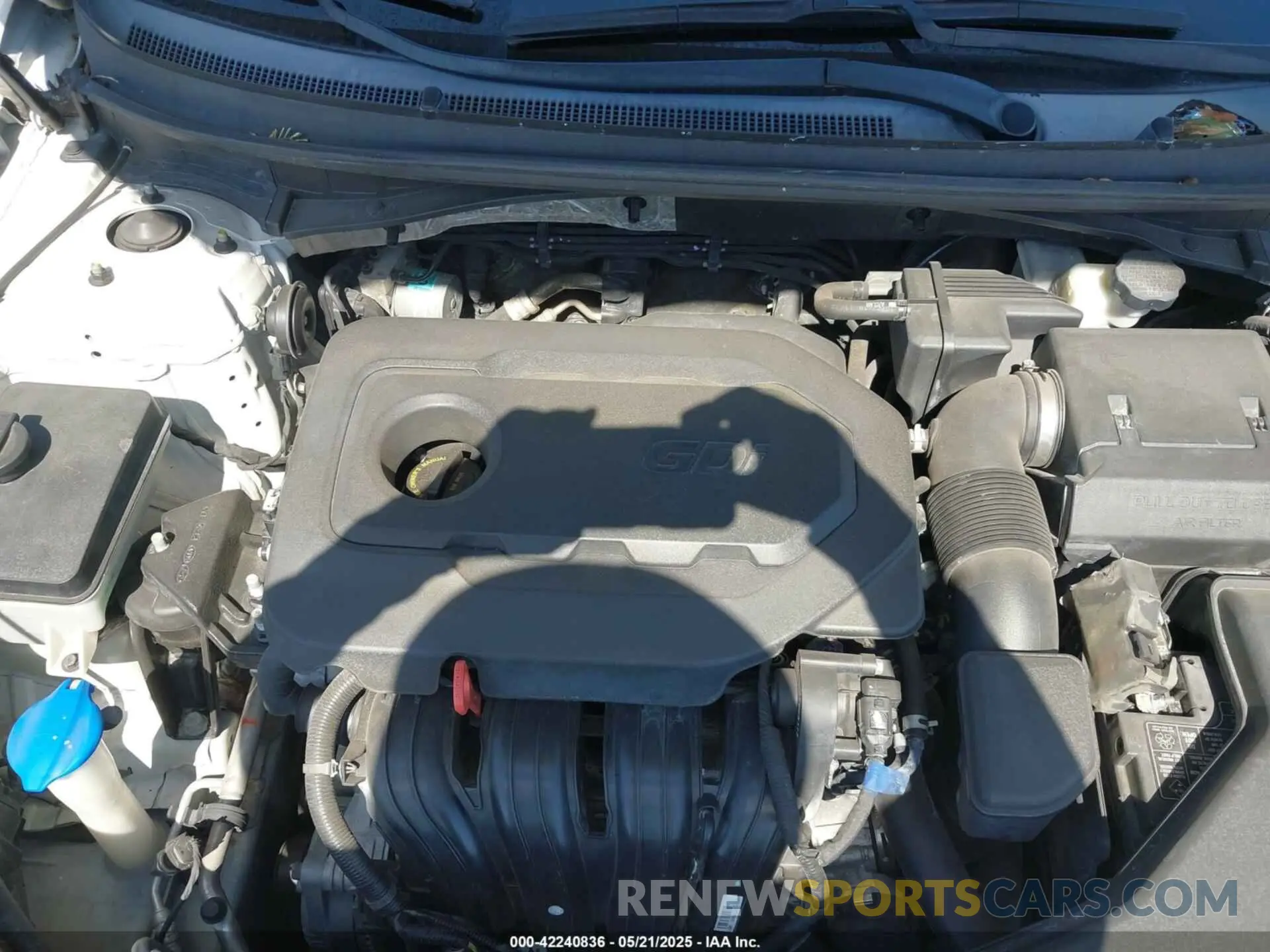 10 Photograph of a damaged car 5NPE34AFXKH774141 HYUNDAI SONATA 2019