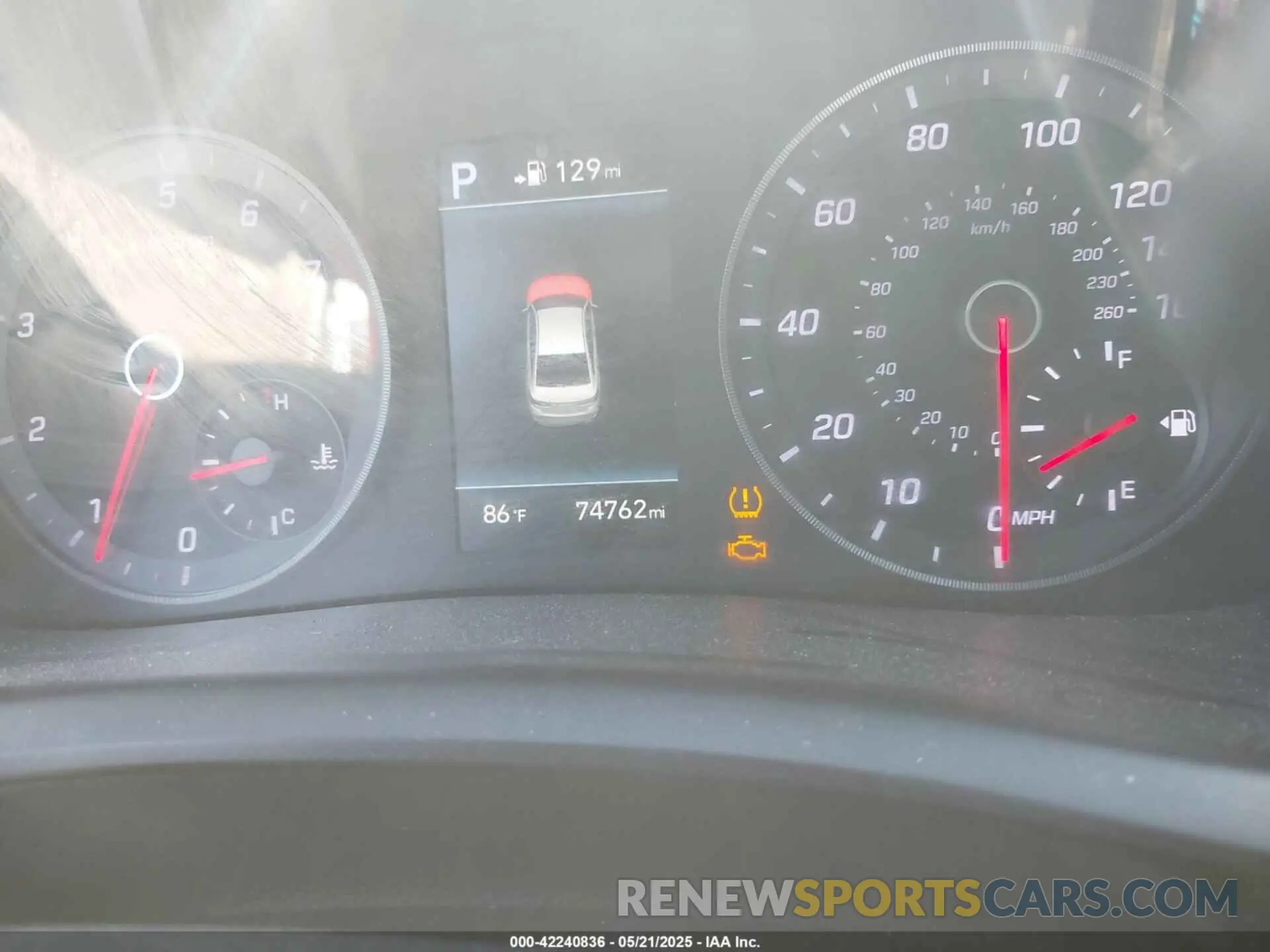7 Photograph of a damaged car 5NPE34AFXKH774141 HYUNDAI SONATA 2019