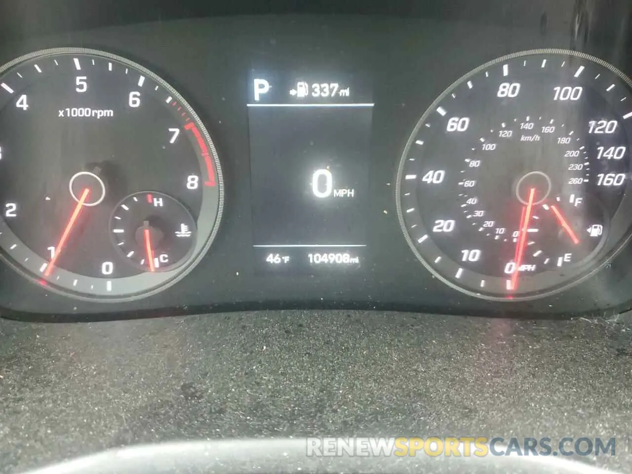 9 Photograph of a damaged car 5NPE34AFXKH774463 HYUNDAI SONATA 2019