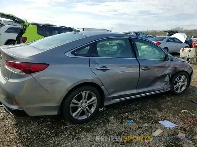 13 Photograph of a damaged car 5NPE34AFXKH778190 HYUNDAI SONATA 2019