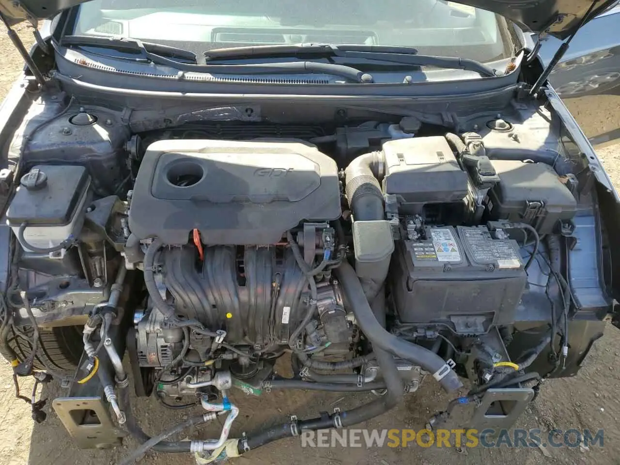 12 Photograph of a damaged car 5NPE34AFXKH787519 HYUNDAI SONATA 2019