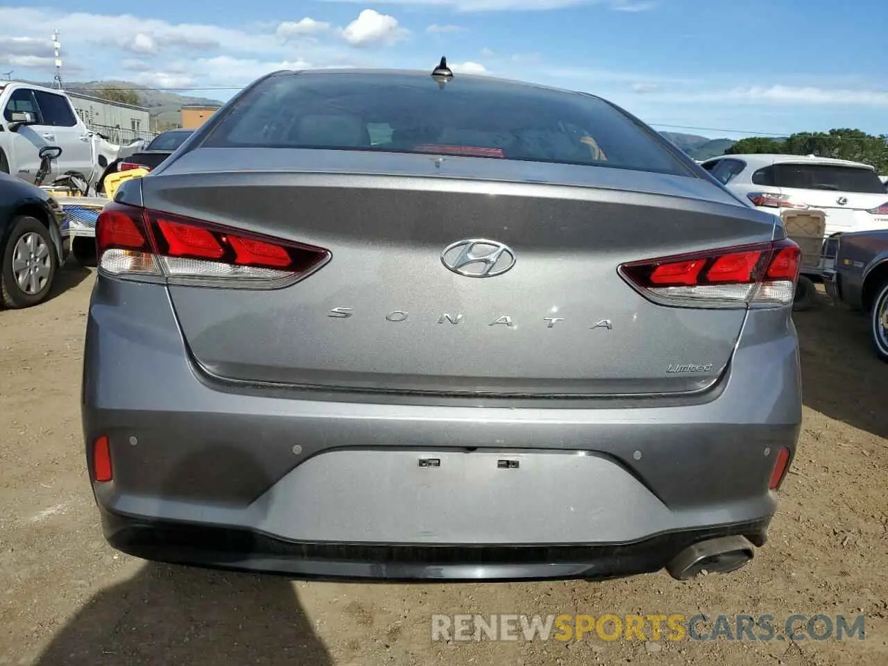 6 Photograph of a damaged car 5NPE34AFXKH787519 HYUNDAI SONATA 2019