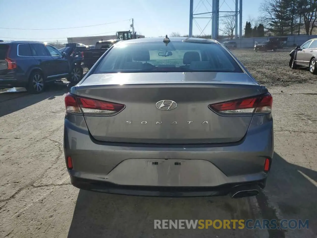 6 Photograph of a damaged car 5NPE34AFXKH797046 HYUNDAI SONATA 2019