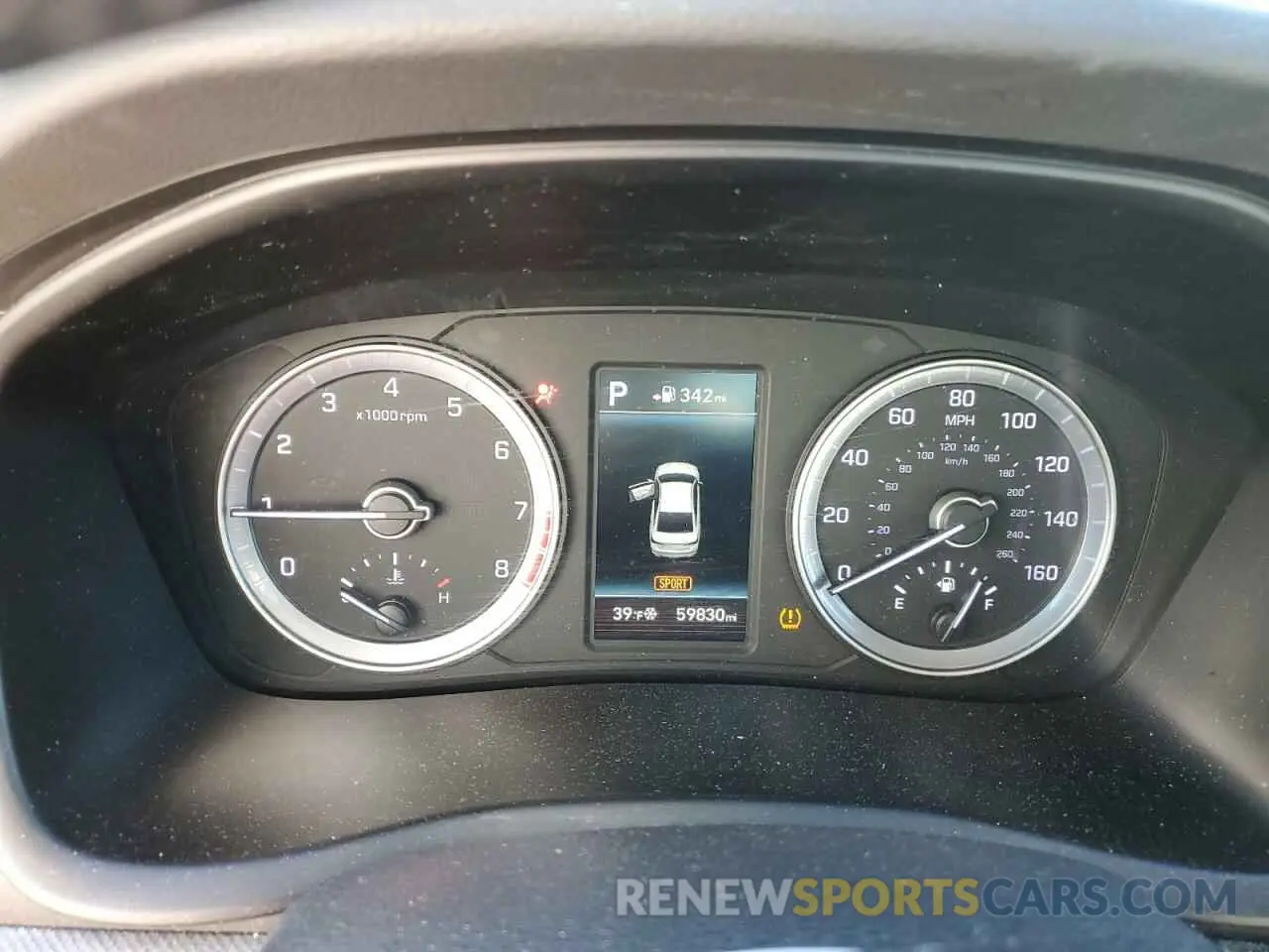 9 Photograph of a damaged car 5NPE34AFXKH797046 HYUNDAI SONATA 2019