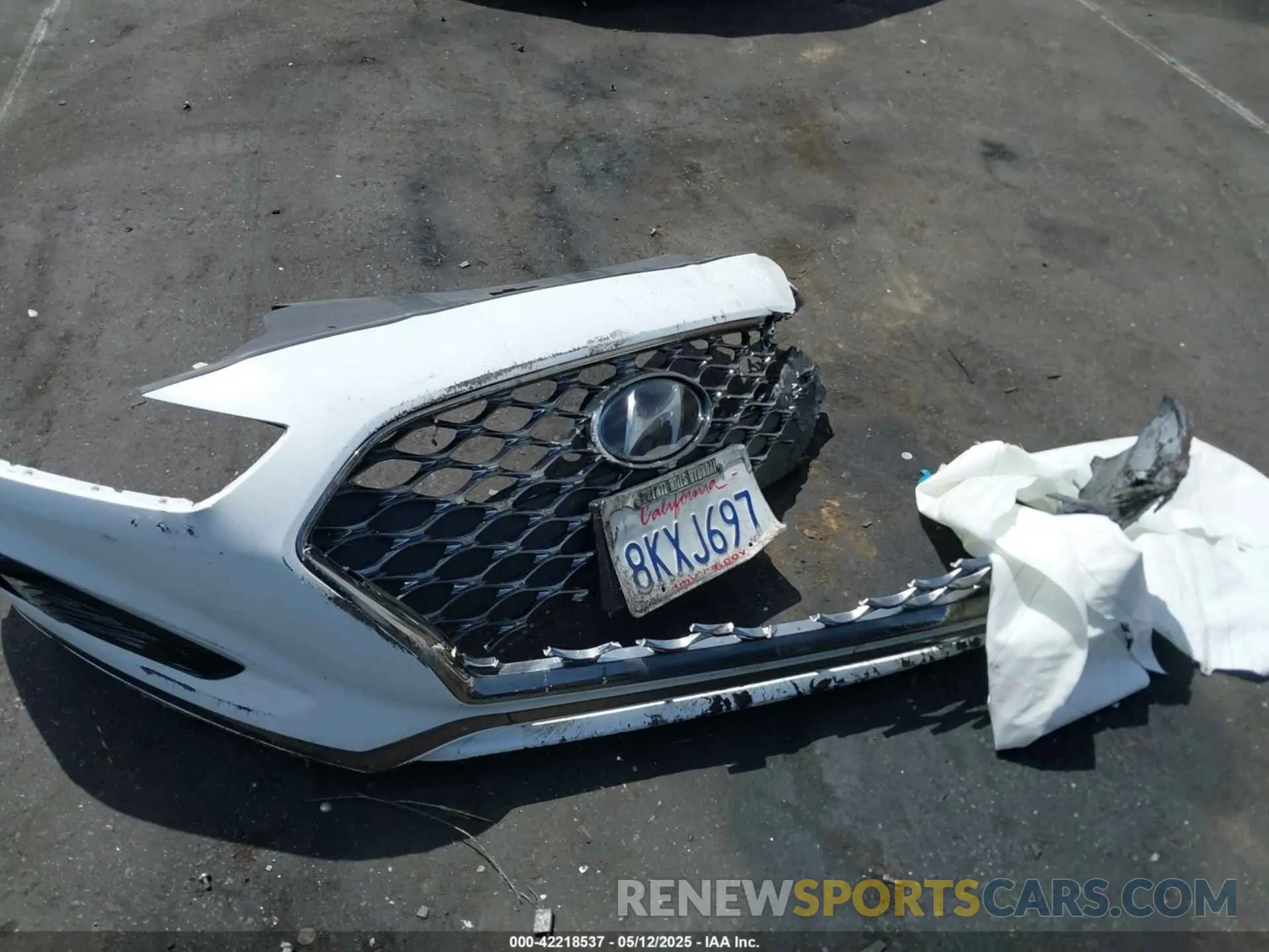 12 Photograph of a damaged car 5NPE34AFXKH804254 HYUNDAI SONATA 2019