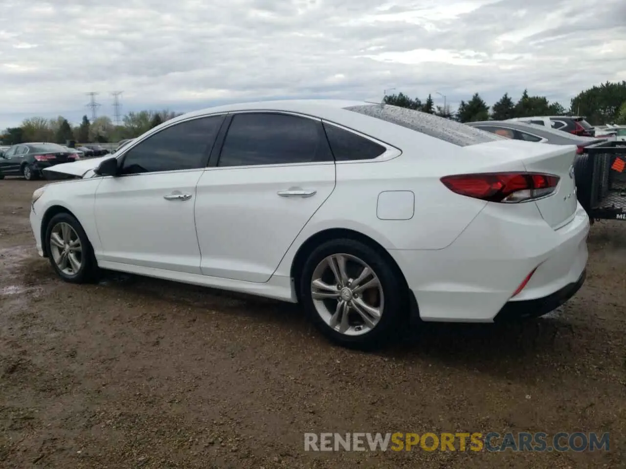 2 Photograph of a damaged car 5NPE34AFXKH807395 HYUNDAI SONATA 2019