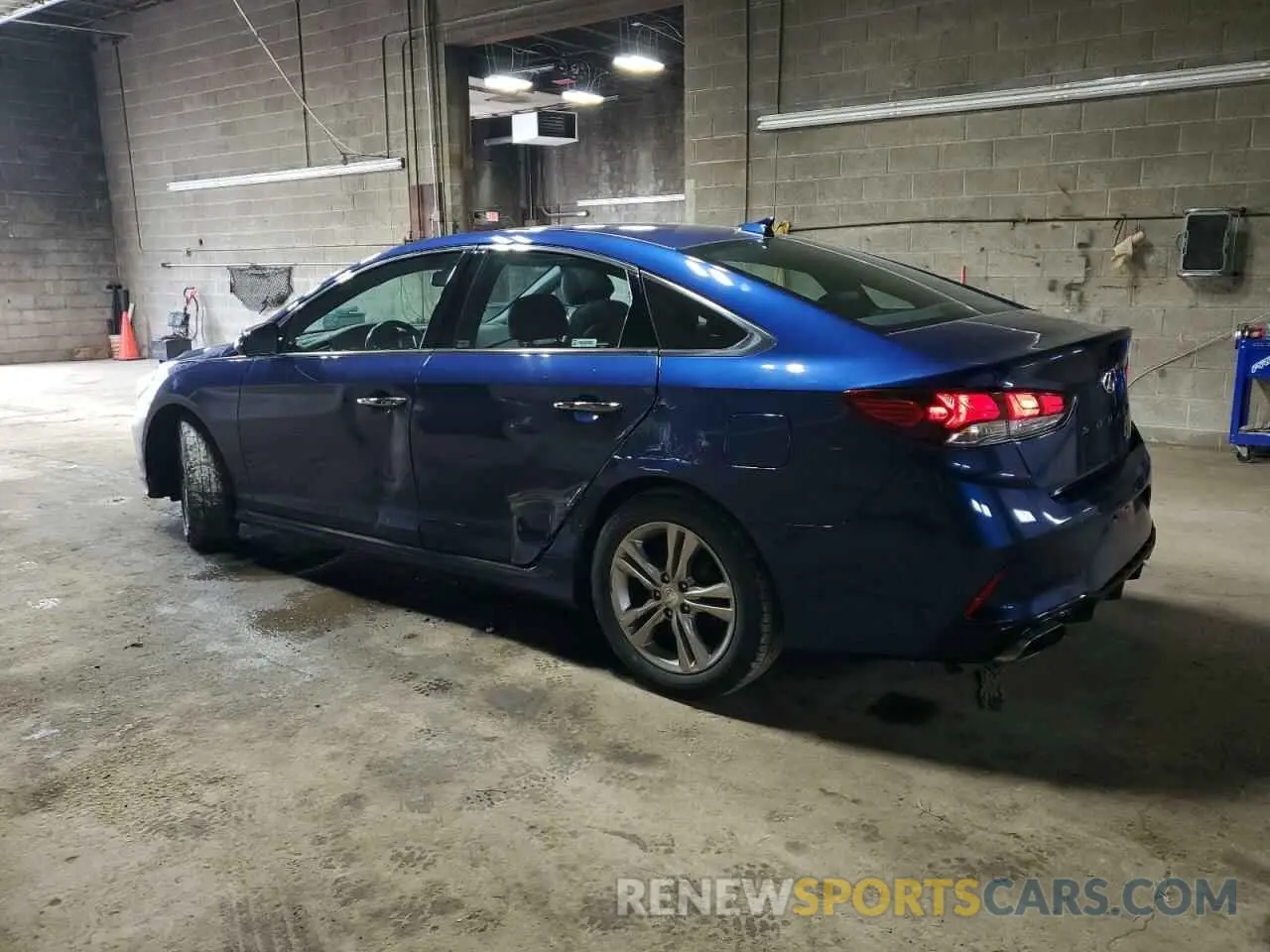 2 Photograph of a damaged car 5NPE34AFXKH812760 HYUNDAI SONATA 2019